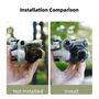 F�r DJI Mini 4 Pro Gimbal Schutzabdeckung Cover Transparent Schwarz