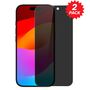 2x Privacy Display Schutzglas Blickschutz f�r Apple iPhone 17 Pro Max