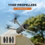 F�r DJI Mavic 4 Pro Sunnylife 1158F Propeller Set Orange Tip