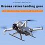 F�r DJI Mini 3 / 3 Pro Faltbares Landegestell Landing Gear Grau