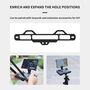 F�r DJI RC Pro 2 Aluminium Stativadapter Halterung Schwarz