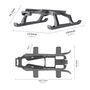 F�r DJI Mavic 4 Pro Erh�htes Landegestell Anti-Fall Grau