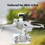 F�r DJI Mini 4 Pro Action Camera Halterung Adapter Grau