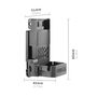 F�r DJI Osmo Pocket 3 Faltbarer Magnet Mount Base Bracket Schwarz