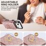 F�r Apple iPhone 17 Pro Max Crossbody Kunstleder H�lle Rose Gold