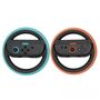 F�r Nintendo Switch 2 Lenkrad Set Racing Game Anti-Slip Grip Rot Blau