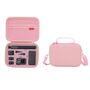 F�r DJI Action 5 Pro / 4 / 3 All-in-One Kunstleder Tragetasche Pink