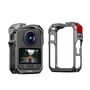 F�r DJI Osmo 360 Metall Quick-Release Cage Dual Cold-Shoe Mount Silber