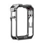 F�r DJI Osmo 360 Metall Quick-Release Cage Dual Cold-Shoe Mount Silber
