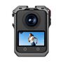 F�r DJI Osmo 360 Metall Quick-Release Cage Dual Cold-Shoe Mount Silber