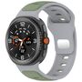 Silikon Dual Color Armband f�r Samsung Galaxy Watch 8 / 8 Classic