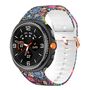 Silikon Armband f�r Samsung Galaxy Watch 8 40mm 44mm Classic 46mm Print Motiv