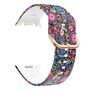 Silikon Armband f�r Samsung Galaxy Watch 8 40mm 44mm Classic 46mm Print Motiv