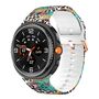 Silikon Armband f�r Samsung Galaxy Watch 8 40mm 44mm Classic 46mm Print Motiv
