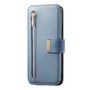 F�r Samsung Galaxy S25 FE 5G MagSafe Kunstleder Wallet H�lle Blau