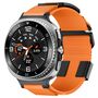 F�r Samsung Galaxy Watch 8 / 8 Classic Nylon Sport Armband Orange