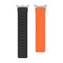 F�r Samsung Galaxy Watch 8 / 8 Classic Magnetisch Silikon Band Orange