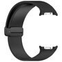 F�r Samsung Galaxy Watch 8 / 8 Classic Silikon Magnet Armband Schwarz