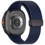 F�r Samsung Galaxy Watch 8 / 8 Classic Silikon Magnet Armband D- Blau
