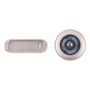 F�r Apple Watch Series 9 41/45mm LTE Crown Nut & Power Button Set Starlight