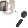 F�r Apple Watch Series 9 41/45mm GPS Crown Nut & Power Button Set Midnight