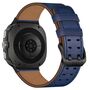 F�r Samsung Galaxy Watch 8 / 8 Classic Echtleder Premium Armband Blau
