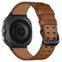 Echtleder Armband f�r Samsung Galaxy Watch 8 / 8 Classic mit Doppelverschluss