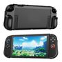 F�r Nintendo Switch 2 Sto�feste TPU+PC Schutzh�lle Case Schwarz
