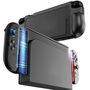 F�r Nintendo Switch 2 Sto�feste TPU+PC Schutzh�lle Case Schwarz