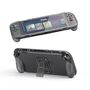F�r Nintendo Switch 2 TPU Schutzh�lle mit St�nder Case Schwarz