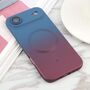 F�r Apple iPhone 17 Air Silikon MagSafe H�lle Farbverlauf Linsenschutz