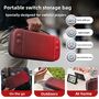 F�r Nintendo Switch 2 Tragbare Hartschalen-Schutztasche Schwarz Rot