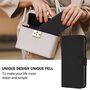F�r Xiaomi 15T 5G Solid Color Kunstleder Wallet H�lle mit Band Schwarz