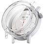 F�r CMF Watch 3 Pro Kunststoff Smart H�lle + 9H Hart Glas Transparent
