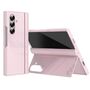 F�r Samsung Galaxy Z Fold7 Glanzlack H�lle mit Scharnierschutz Rosa