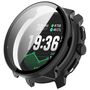 F�r Suunto Race 2 Kunststoff Watch Schutzh�lle + 9H Hart Glas Schwarz