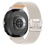 F�r Samsung Galaxy Watch 8 / 8 Classic Stretch Nylon Armband Beige
