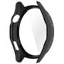 F�r Huawei Watch GT 6 46mm Kunststoff H�lle + 9H Hart Glas Schwarz