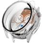 F�r Huawei Watch GT 6 46mm Kunststoff H�lle + 9H Hart Glas Transparent