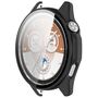 F�r Huawei Watch GT 6 46mm Kunststoff H�lle + Hart Glas Matt Schwarz