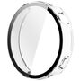 F�r Huawei Watch GT 6 41mm Kunststoff H�lle + 9H Hart Glas Transparent
