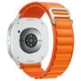 F�r Samsung Galaxy Watch 8 / 8 Classic Loop Nylon Armband Orange