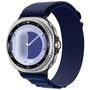 F�r Samsung Galaxy Watch 8 / 8 Classic Loop Nylon Armband Blau