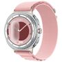 F�r Samsung Galaxy Watch 8 / 8 Classic Loop Nylon Armband Rosa