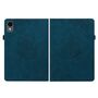 F�r Samsung Galaxy Tab S11 Schmetterling Design Kunstleder Tasche Blau