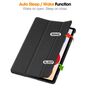 F�r Xiaomi Redmi Pad 2 Pro 12.1 3folt Wake UP Tasche H�lle Schwarz