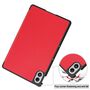 F�r Xiaomi Redmi Pad 2 Pro 12.1 3folt Wake UP Smart Tasche H�lle Rot