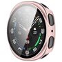F�r Samsung Galaxy Watch 8 44mm Kunststoff H�lle + 9H Hart Glas Rosa