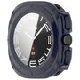 F�r Samsung Galaxy Watch Ultra 47mm / Ultra 2025 H�lle + 9H Glas Blau