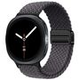 F�r Samsung Galaxy Watch 8 / 8 Classic Magnetisches Nylon Armband Grau